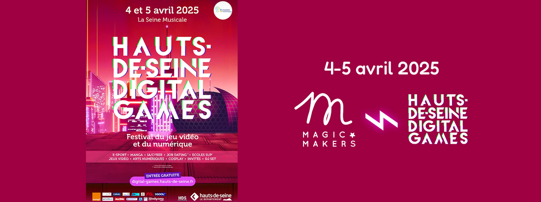 Magic Makers à Digital Games – 4 & 5 avril 2025