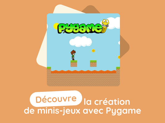DÉCOUVRE LA CRÉATION DE MINI-JEUX AVEC PYGAME / 4ème à Terminale