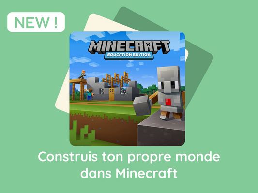 Construis ton propre monde dans Minecraft / CE2-CM1-CM2