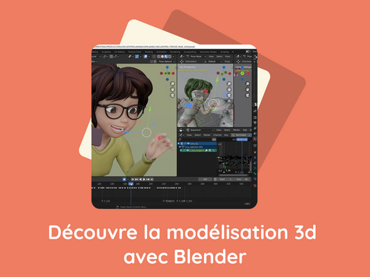 Découvre la modélisation 3d avec Blender / Lycéens