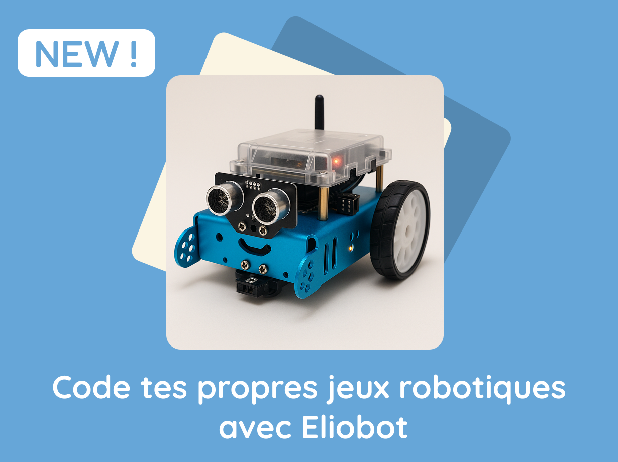 Programme tes jeux et tes défis avec un robot Eliobot / Collégiens